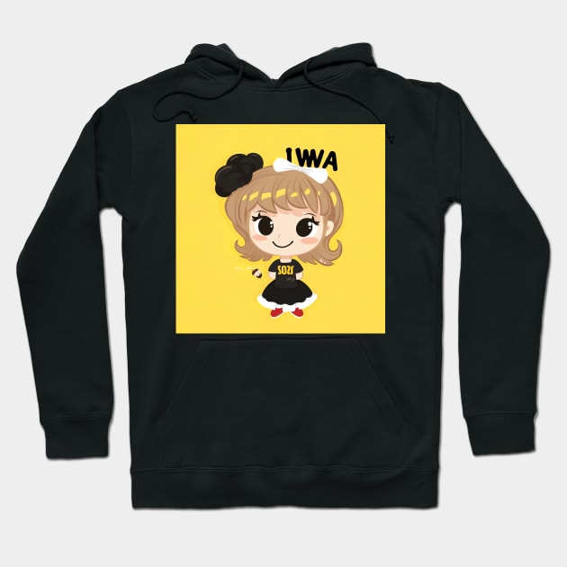 Iowa Hoodie by ComicsFactory